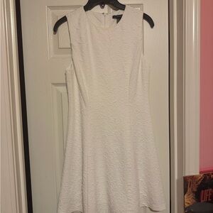 Forever 21 Textured White Mini Dress